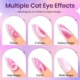 thumbnail image 2 of Set de esmalte de uñas en gel SUPWEE Cat Eye, 12 colores con imán, 7 ml, 2 of 9