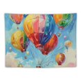 thumbnail image 5 of Autua Balloons Tapestry Wall Hanging Unique Style Graphic Tapestries for Home Wall Decor Living Room Bedroom Apartment Farmhouse Dorm 50x40inch, 5 of 6
