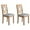 Natural, variant on Harper & Bright Designs Dining Chairs Set of 2, Upholstered Chairs with Solid Wood Legs, Kitchen Chairs for Dining Room and Living Room, Brown