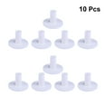 thumbnail image 3 of 10 Pcs Tapis en Caoutchouc pour Pratique Intérieure Extérieure Accessoires (Blanc), 3 of 4