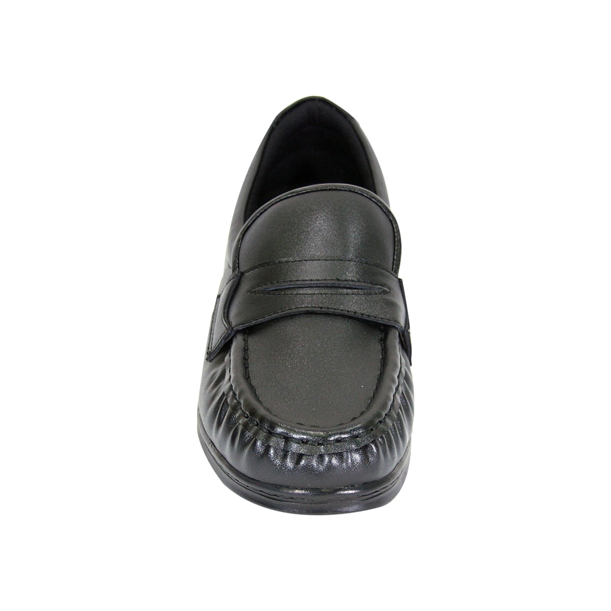 24 HOUR COMFORT Annie Wide Width Professional Sleek Shoe BLACK 7