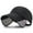 Black, variant on Extend Brim Fishing Hat Breathable Hat for Sports Adjustable Baseball Caps