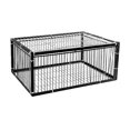 thumbnail image 2 of Jaula para pájaros, jaula para pollos, hábitat, suministros, palomas automáticas de metal, paloma recolectora con tragaluz, 2 of 9