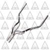 Colt Exhaust | Stainless Steel Mandrel Dual 2.5" Pipes Fits 1988–2018 GMC Sierra 3500 | Universal Fit