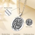thumbnail image 5 of TANGPOET St Anthony Medal Pendant Necklace Protection Necklace, 5 of 5