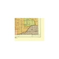 thumbnail image 2 of Historic State Map - Colorado - Hoen 1896 - Vintage Wall Art, 2 of 4