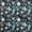 Medium Blue, variant on oneOone Cotton Poplin Red Fabric Poker Card Fabric For Sewing Printed Craft Fabric By The Yard 42 Inch Wide