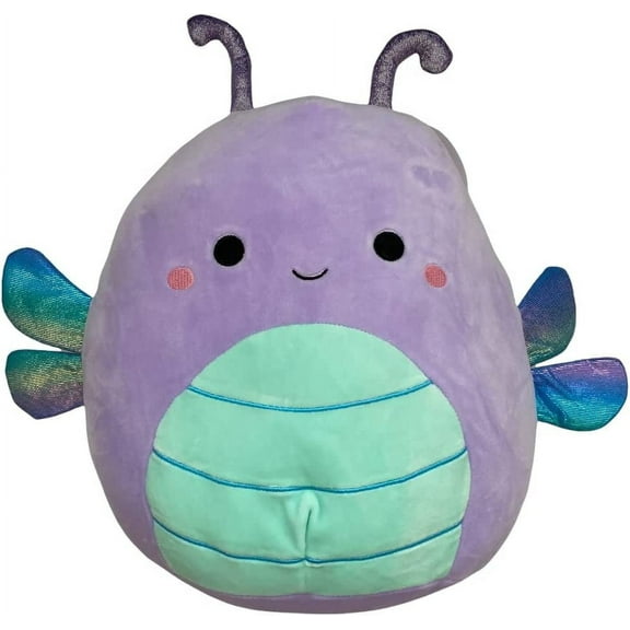 Squishmallows Official Kellytoy 11 Inch Soft Plush Squishy Toy Animals (Luvinia Butterfly)