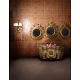 thumbnail image 1 of BSDHOME Polyester Vintage Living Room Flowers Mirrow Photography Backdrops Photo Props Studio Background 5x7ft, 1 of 2