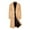 #3 Khaki, variant on KIHOUT Men's Wool Blend Pea Coat Notched Collar Single Breasted Overcoat Warm Winter Trench Coat