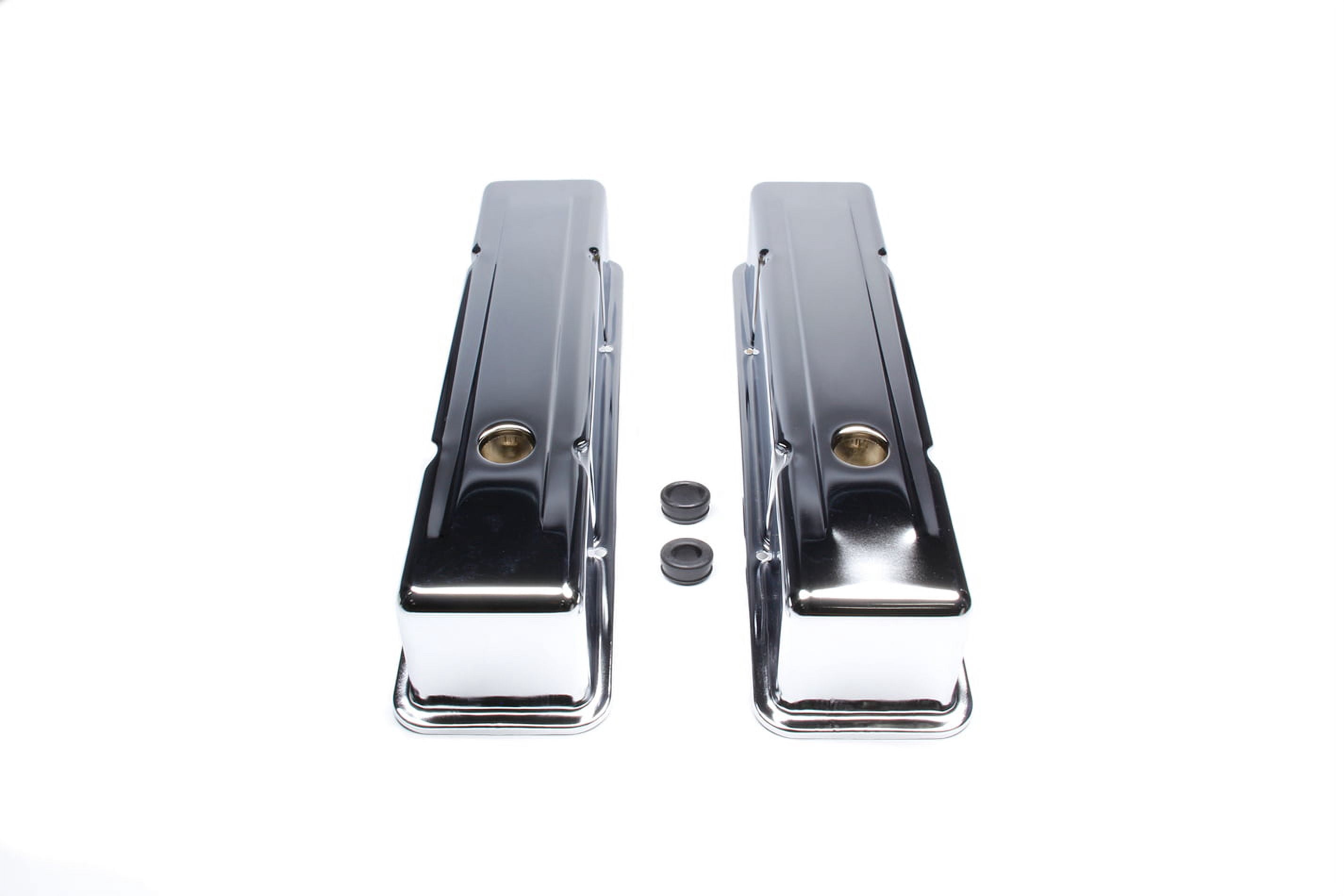 SBC 283-350 TALL VALVE COVER CHROME