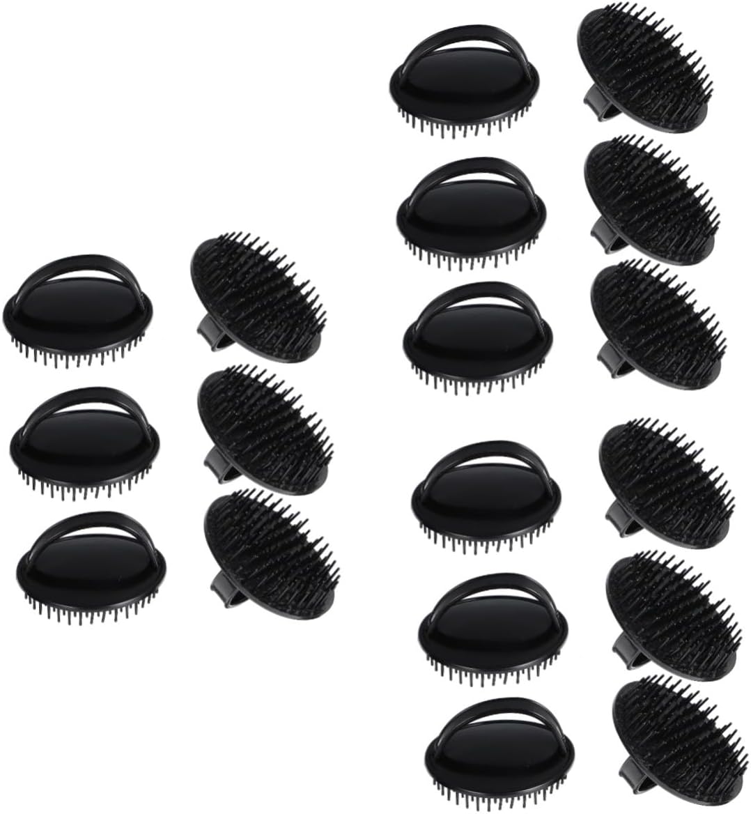 18 Pcs Massage Shampoo Brush Scalp Shampoo Handheld Shampooer Shower