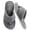 Gray, variant on BERANMEY Flip Flop Slippers for Women Men Cozy Throng Open Toe Womens Slippers Slide Warm Fuzzy House Slippers Slip-on Non slip Sole Comfortable Lightweight for Indoor Outdoor Daliy Wear