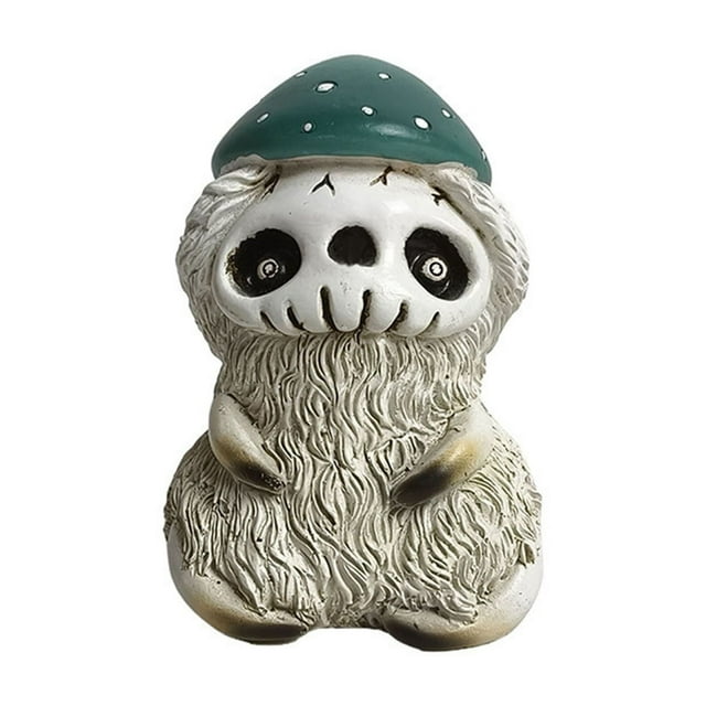 JJKBVCLO Figurine Gothique Mignonne en Résine pour Table de Jardin Extérieur Décoration d'Halloween