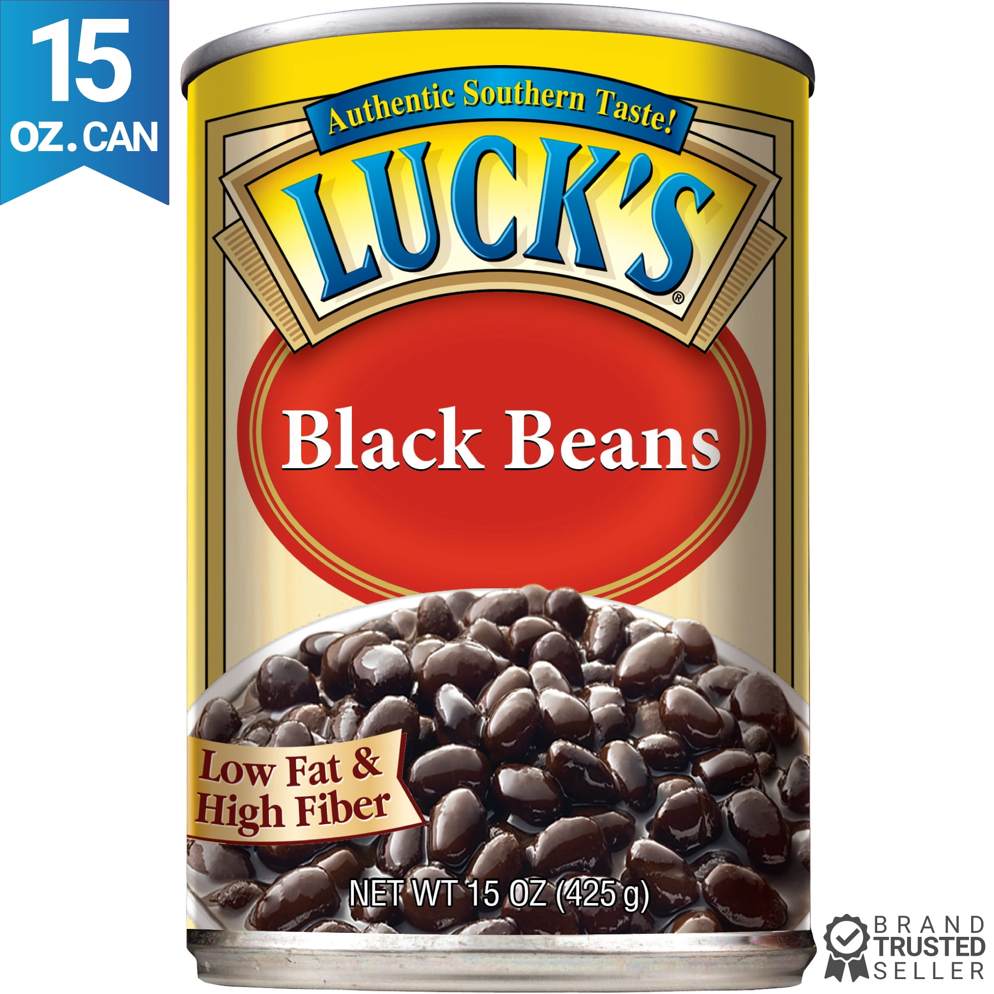 Luck's Black Beans 15 Oz. Can