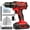 20V-red, variant on 20V Purple Power Drill,Electric Drill Cordless with Battery and Charger,3/8-Inch Keyless Chuck, Variable Speed,with Drills Bits Set