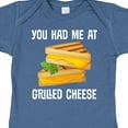 thumbnail image 4 of Inktastic You Had Me at Grilled Cheese Sandwich Boys or Girls Baby Bodysuit, 4 of 5