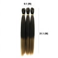 thumbnail image 4 of (2 pack) Darling Pre-Stretched Thrive Braid Hair 3X Pack, 52 inch, #1/27, Adult, Female, 4 of 10