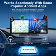 thumbnail image 2 of Pantalla CarPlay Accfly de 11" con cámara de reversa HD inalámbrica, 2 of 9