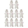 thumbnail image 1 of 10pcs Gingerbread man shapes Bottles xmas candy Jars Empty Juice Bottles Clear inging Containers Cookie Jar Christmas Party Favors 500ml, 1 of 7