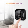thumbnail image 4 of Mistaha 95-240V Programmable Thermostat 5+1+1 Six Periods Touchscreen LCD with Backlight Boiler Heating Thermoregulator Temperature Controller, 4 of 8