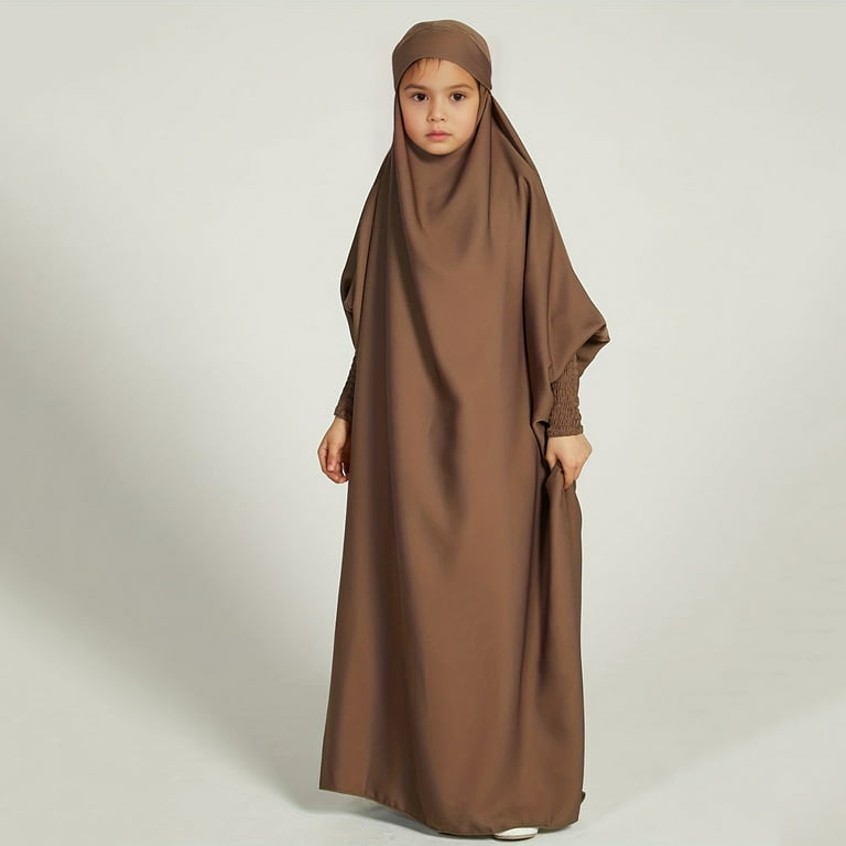 brown dress matching hijab Lyla Dress – Modista