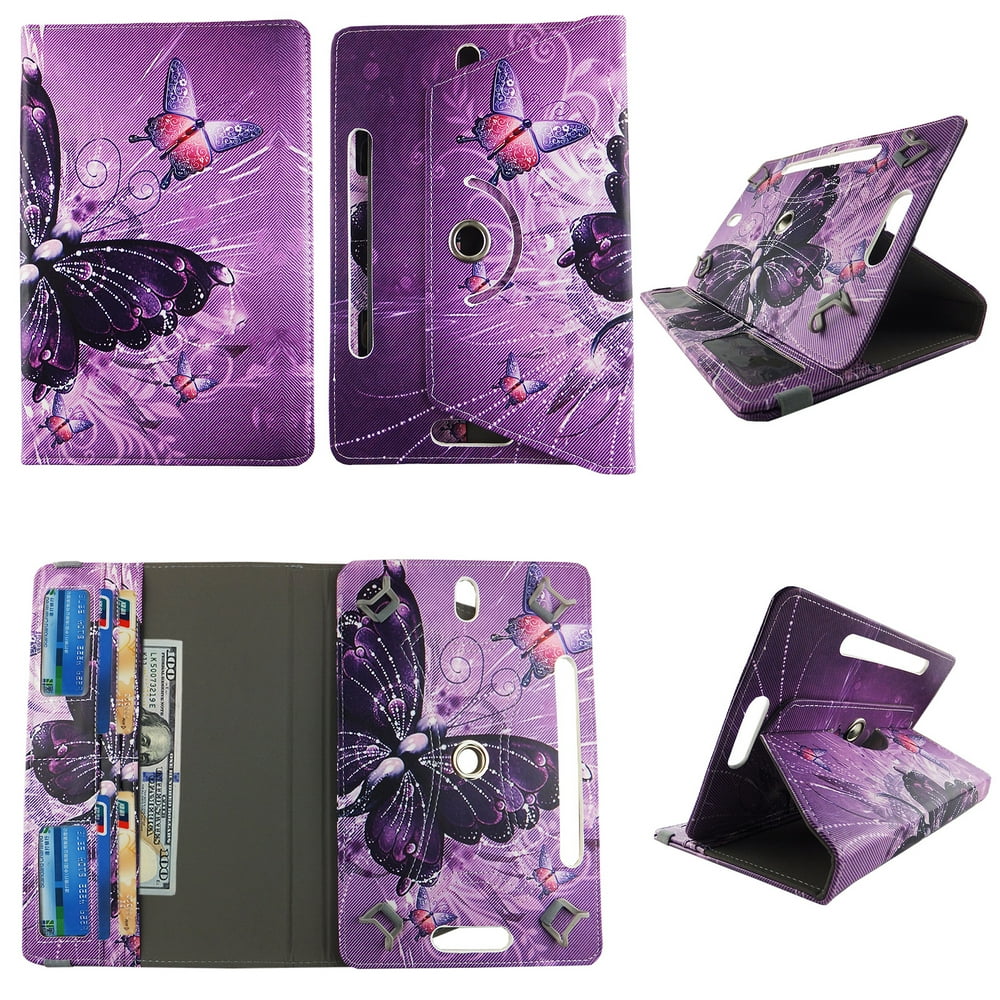 Multi Butterfly tablet case 8 inch for Ellipsis 8" 8inch android tablet
