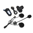 thumbnail image 1 of Auriculares para casco auriculares para casco de motocicleta con respuesta automática color negro BT31 para ciclismo y deportes, 1 of 8
