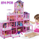 thumbnail image 1 of Casa de Muñecas Grande FABRICA DEL JUEGO Dream House Con Accesorios y Muñecas, 1 of 3