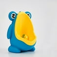 thumbnail image 6 of Vacemry Under $5 Frog Shape Urinal with Hook, Children's Potty Training Toilet, Removable Suction Cup Design, Bathroom Wall Mount Pee Trough, Fun Baby Toddler Bathroom Accessory, 6 of 9
