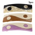 thumbnail image 2 of Pasadores para el cabello Timcorr Acetato de celulosa 3PCS, 2 of 8