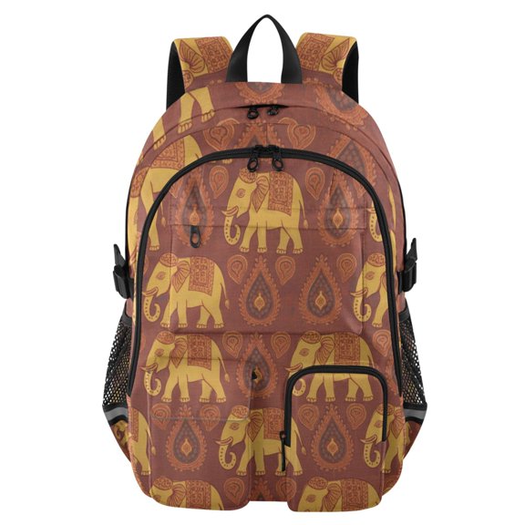 DIXRUYEE We(624) Backpack for School 14”Laptop Compatible with Reflective Safety Strips