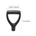 thumbnail image 4 of LULULION 2Pcs Plastic Snow Shovel Handles Comfortable Grip with Screw Holes for Secure Installation, 4 of 6