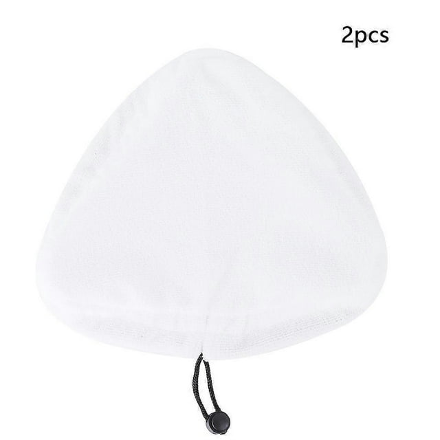 Lot de 2 tampons de rechange triangulaires lavables en microfibre pour i vapeur