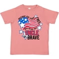 thumbnail image 3 of Inktastic Home of the Free Because My Uncle is Brave Boys or Girls Toddler T-Shirt, 3 of 5