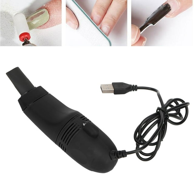 Mini Keyboard Cleaner, Handheld Large Suction Mini USB Vacuum Cleaner For Nail Art Computer Keyboard Camera Equipment