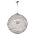 thumbnail image 2 of 6 Light Chandelier with Chrome finish, 2 of 3