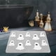 thumbnail image 3 of Felpudo de Halloween al aire libre | Esterilla de bienvenida fantasma espeluznante para uso interior y exterior | Decoración navideña de terciopelo cristalino de 15,7x23,6 pulgadas, antideslizante, 3 of 6