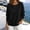 Black, variant on Henley Shirts for Women Snap Button Down Pullover Tops Long Sleeve Casual Sweatshirts Crewneck Loose Fit Basic Tees for Fall Everyday Lounge Office Workwear