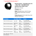 thumbnail image 2 of Steering Column - Compatible with 1979 - 1986, 1992 - 1999 GMC K1500 Suburban Sport Utility 4-Door 1980 1981 1982 1983 1984 1985 1993 1994 1995 1996 1997 1998, 2 of 2