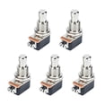 thumbnail image 1 of 5Set Metal Guitar Effects Pedal Button for Electric Guitar and Bass Rectangular Foot Switch Momentary Type, 1 of 9