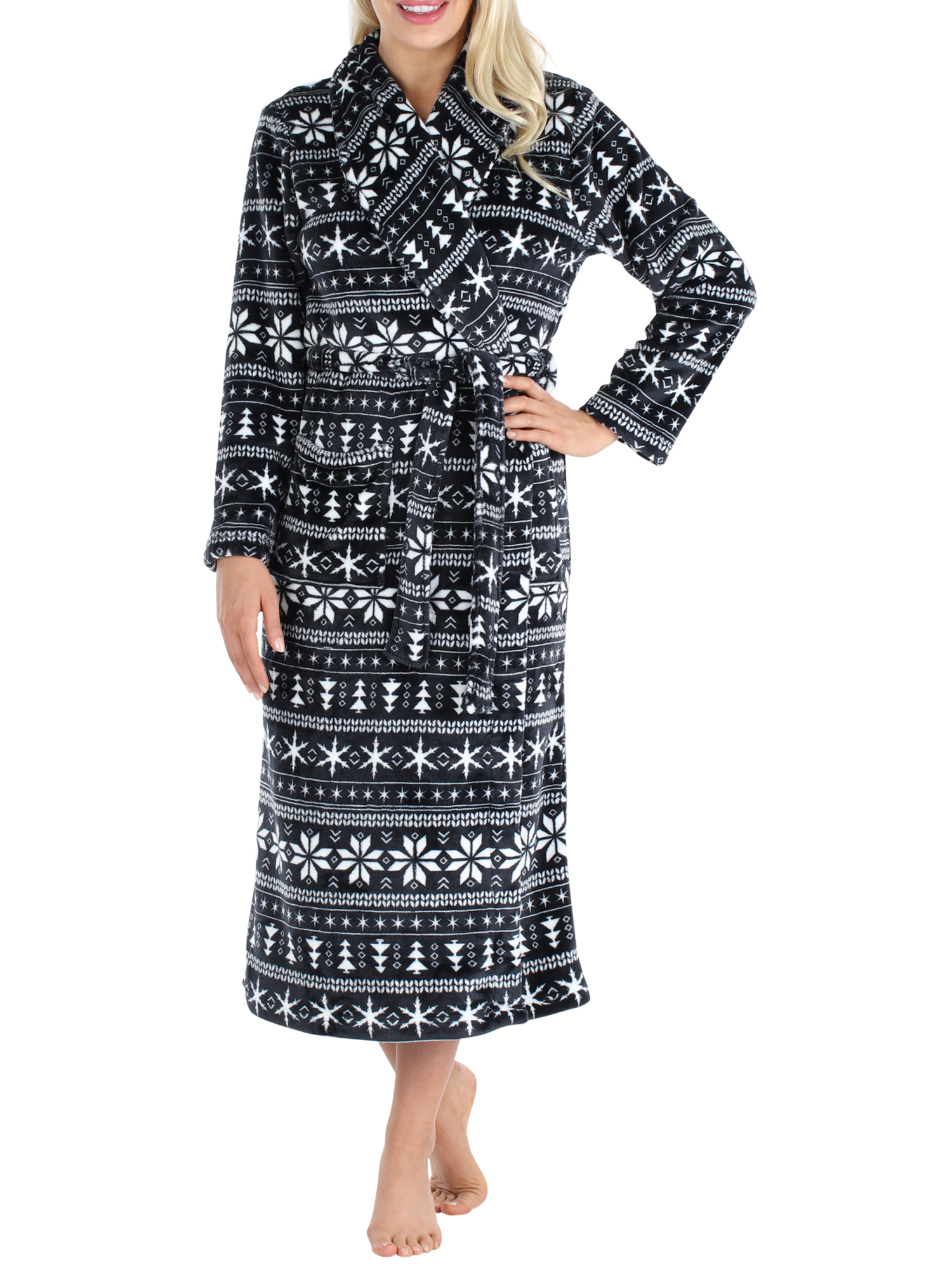 PajamaMania Women s Fleece Robe Walmart pajamamania-women-s-fleece-robe-walmart
