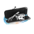 thumbnail image 5 of Lady Leather Wallet Zero 4.13 X 4.52 In Three-Dimensional Buckle Design Small Portable Easy Opening And Closing Lightgrey Tie-Dye Background Vibrant Colors And Swirling (3), 5 of 5