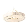 thumbnail image 3 of Luzkey Sweater Drying Rack Foldable Flat Mesh Net for Hiking Indoor Outdoor Laundry White Single Layer, 3 of 8