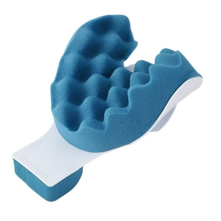 Cervical Support Pillow - Cervical Neck and Shoulder Relaxer, Neck Pain Relief Pillow Support Massage traction pillow || Chiropractic Pillow to help ease Neck Pain and Shoulder Pain and Provide relief by Easing Tension
