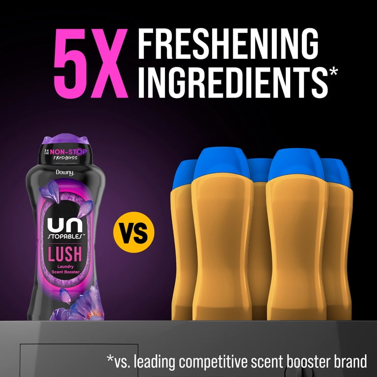 Lot De 2 Boosters De Parfum Downy Unstopables LUSH SCENT - 19,5 Oz Chacun