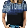 thumbnail image 1 of Once Upon A Time Imprimé Col Rond Épaules Dénudées T-Shirt à Manches Courtes Mode Urbaine pour Femmes Once Upon A Time, 1 of 5