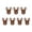 7PCS(HH) A6, variant on LED Christmas Tree Wall Decorations, Christmas Glow Silhouette Lights For Home Display