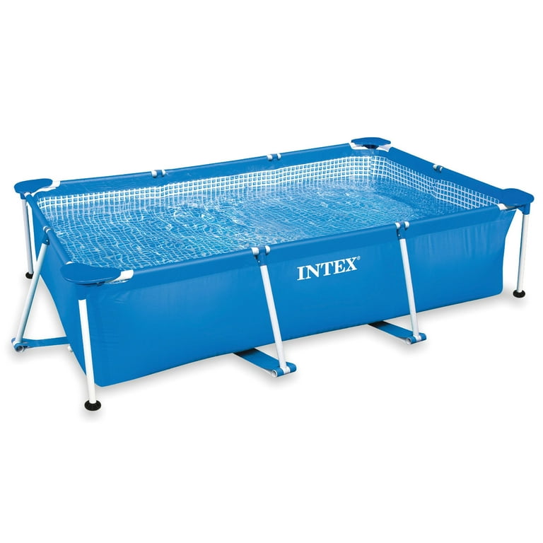 Intex Easy Set 86'x59'x23' Rectangular Above Ground Pool with 530