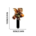 thumbnail image 3 of Honeeladyy 1 Pcs Halloween Yard Sign 2D Acrylic Yard Sign Lawn Outdoor Decoration Yard Stake for Halloween Home Front Yard Garden Party Supplies, 3 of 6
